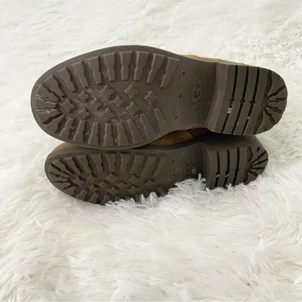 UGG Womens Bonham Chelsea Suede Boots Size 7.5 Mountain Cottage 1095150 Shoe - Picture 5 of 7